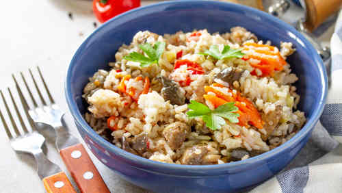 Mushroom Biryani
