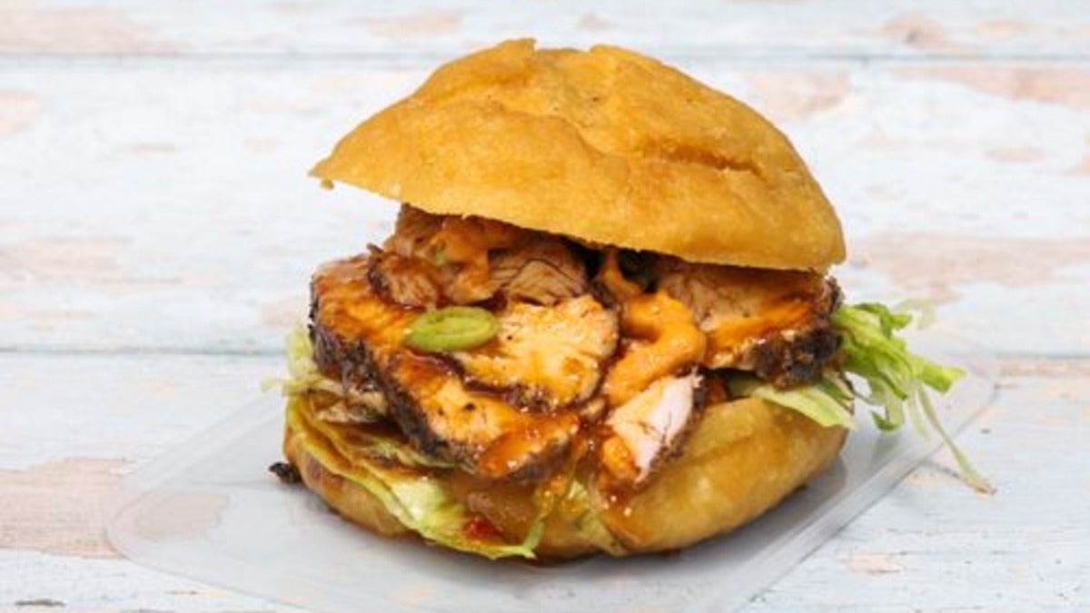 Jerk Chicken burger