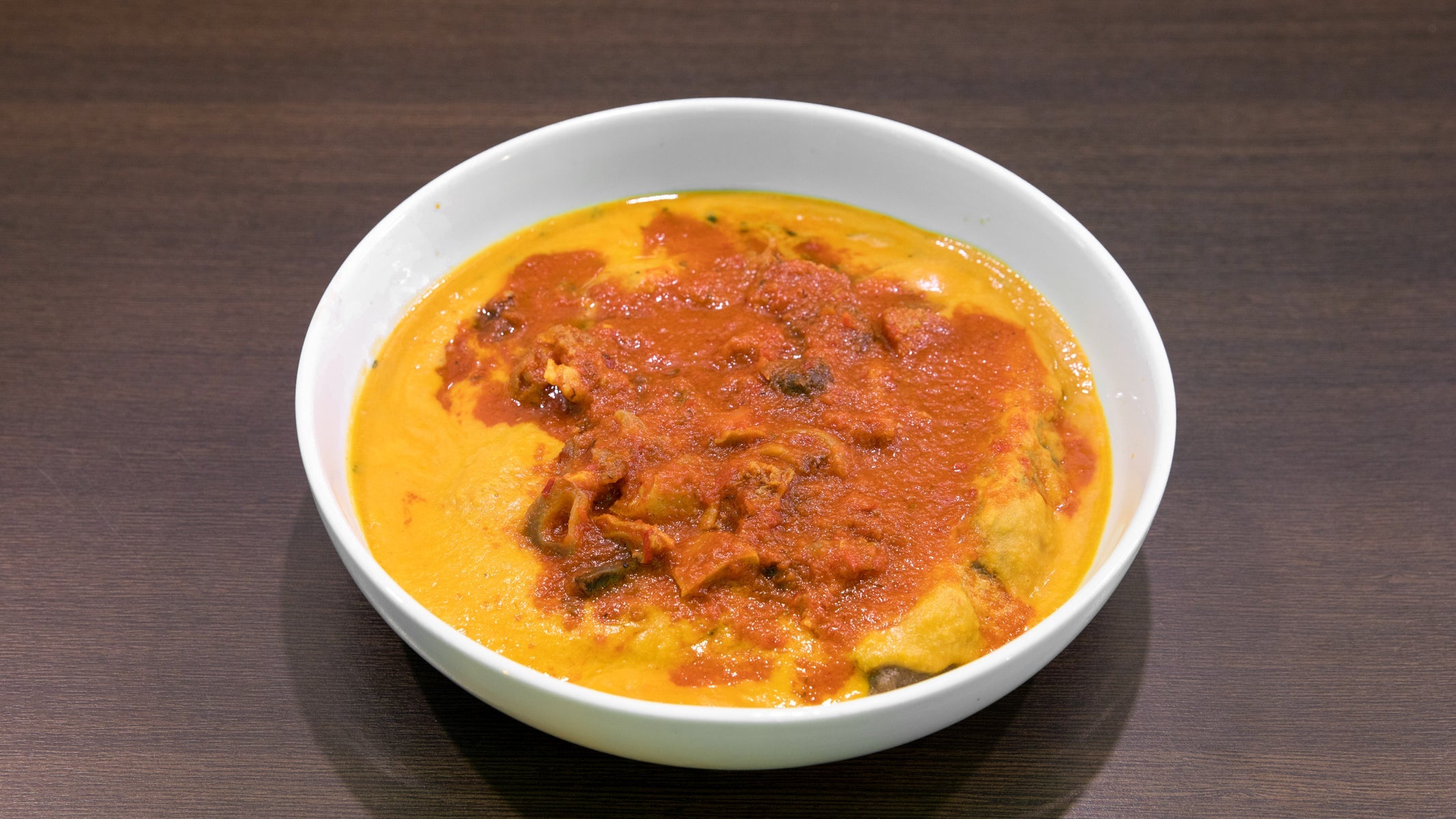 Abula (Gbegiri, Ewedu and Diced Meat)