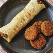 Rajma Galauti Hot Roll