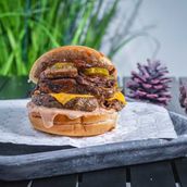 Wagyu Patty & Smoked Brisket Burger