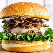 Ahoura Mushroom Burger