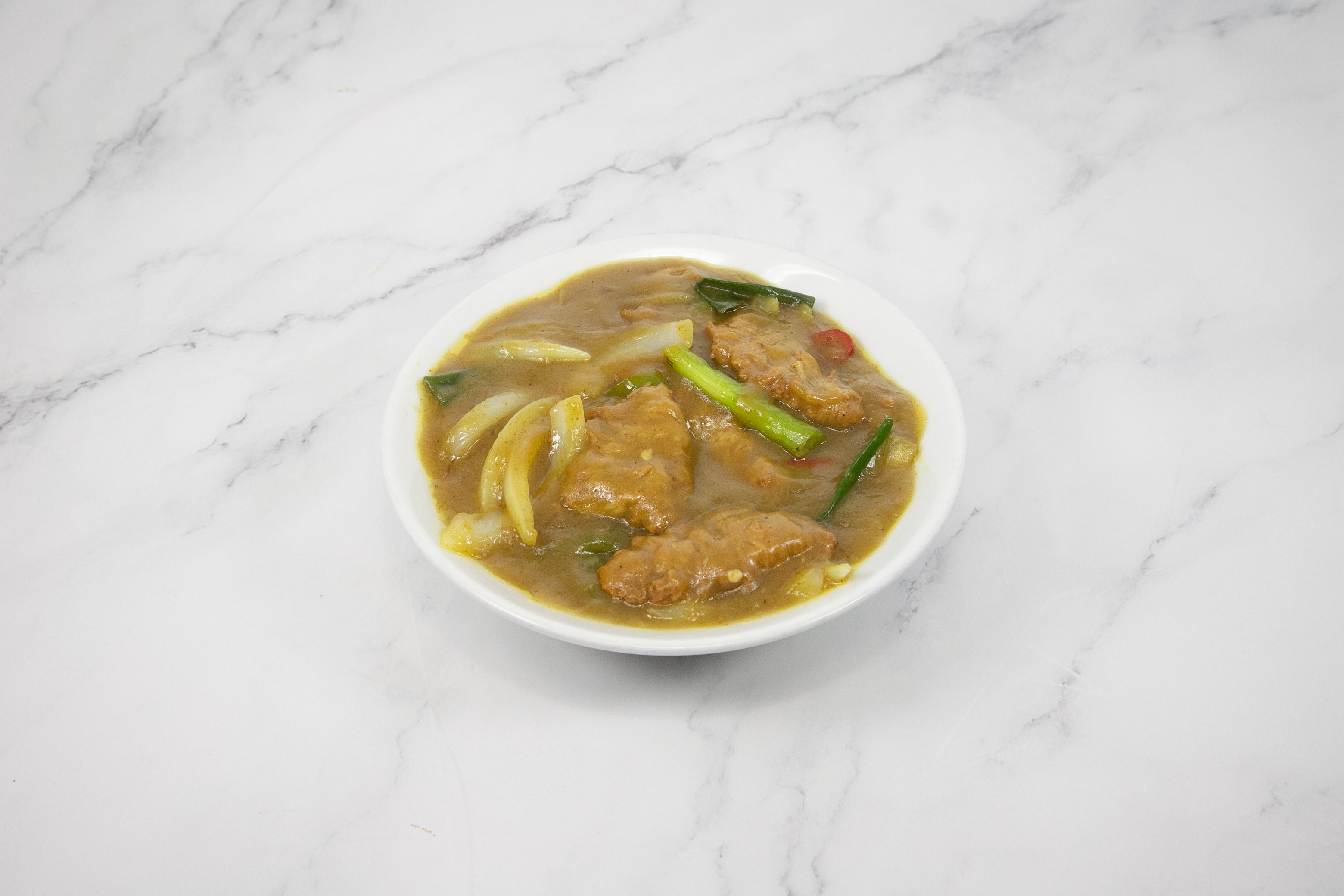 Mock ‘Beef’ in Curry Sauce