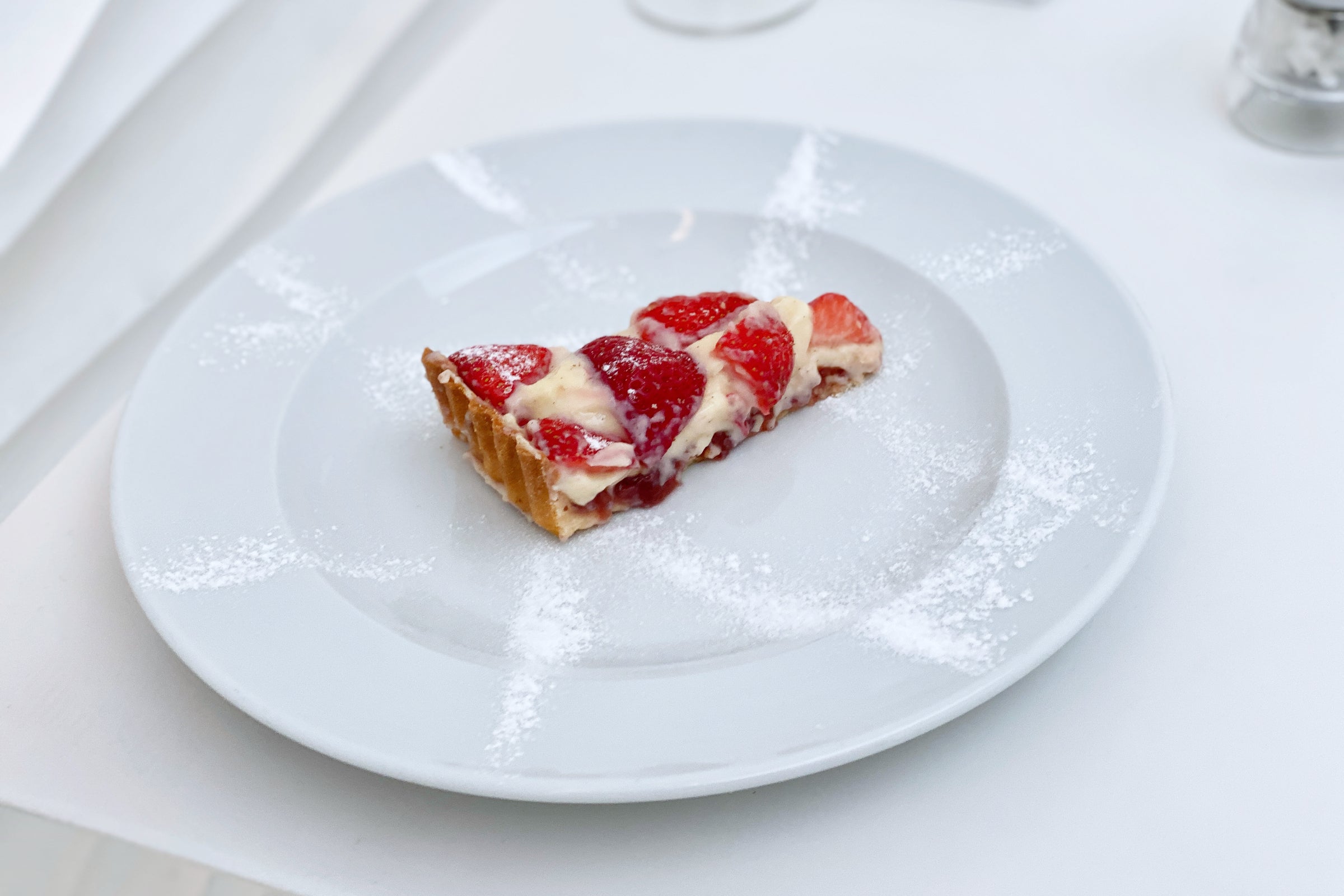 Strawberry & Custard Cream Tart