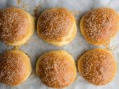 Large Burger Bun 4 Pieces