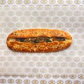 Cheese Fatayer With Zaatar, Tomato And Olives