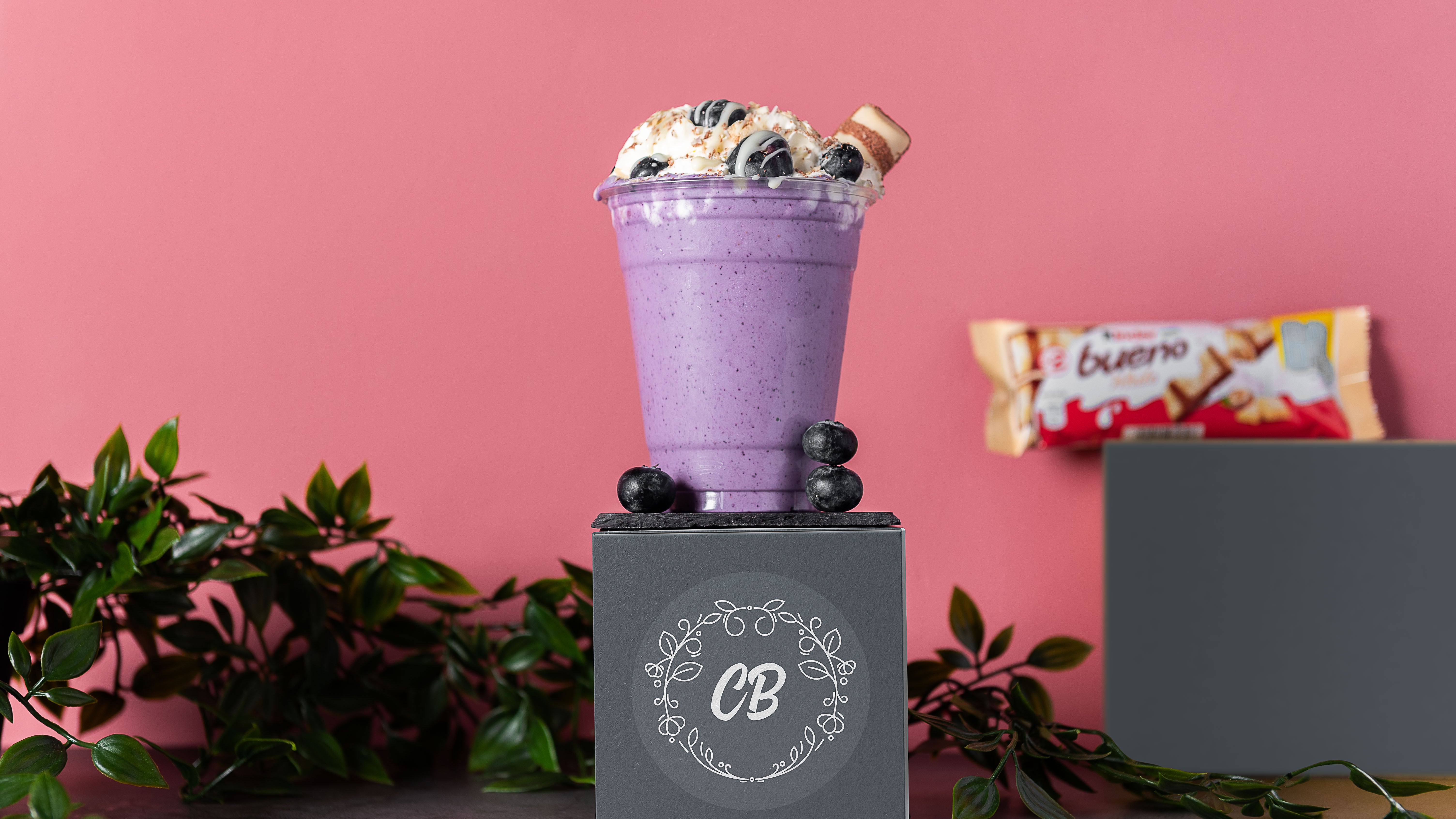 What In The Blueberry Milkshake
