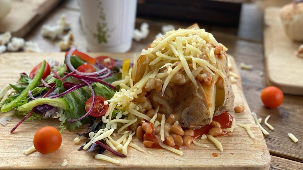 Baked Potato Baked Beans