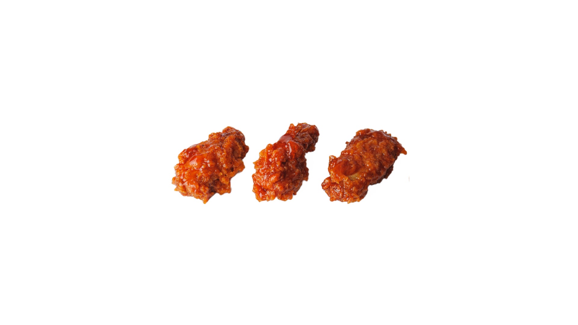 3 Pieces BBQ Wings