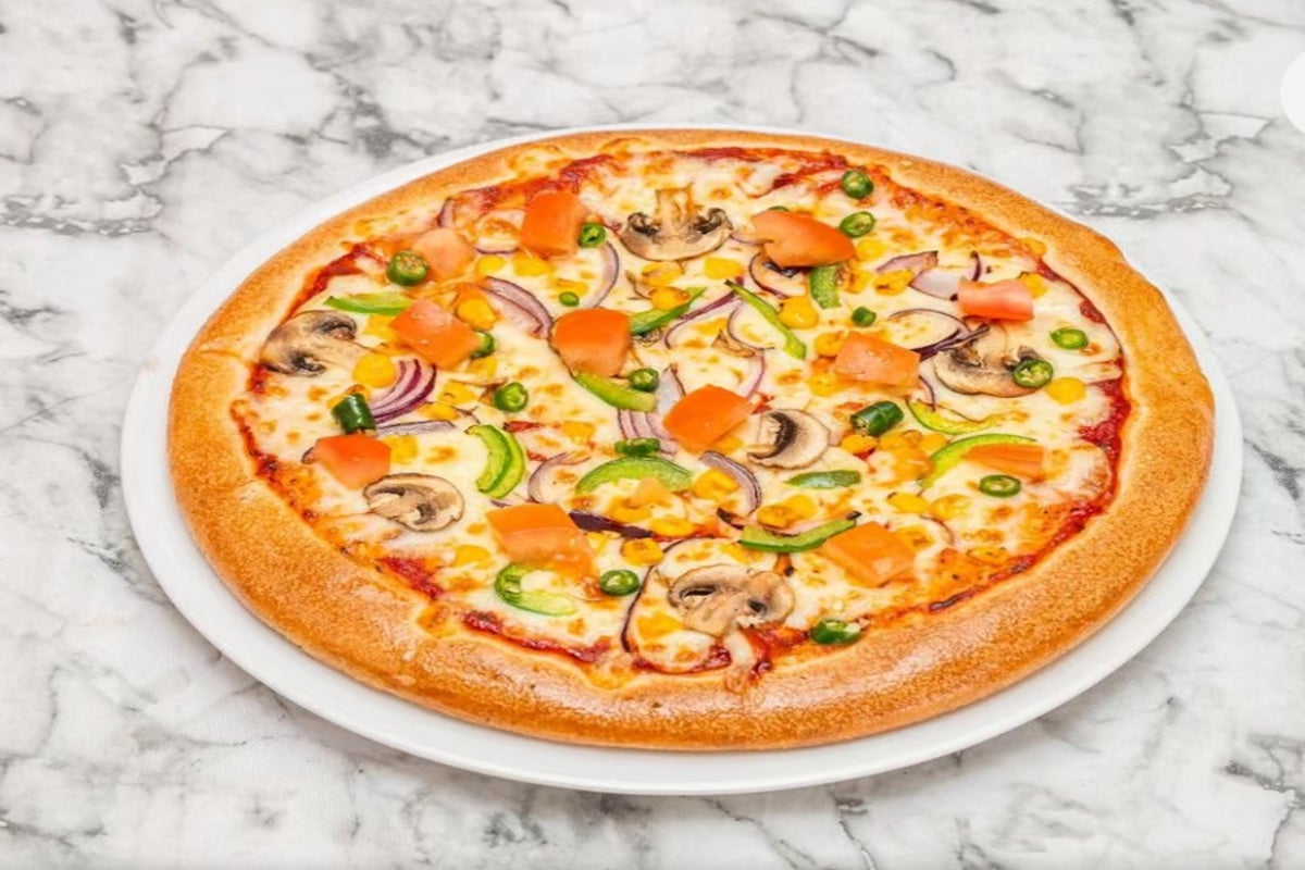 Vegetarian Hot Pizza