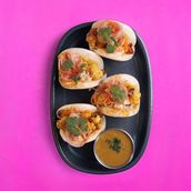 Charred Katsu Cauliflower Bao