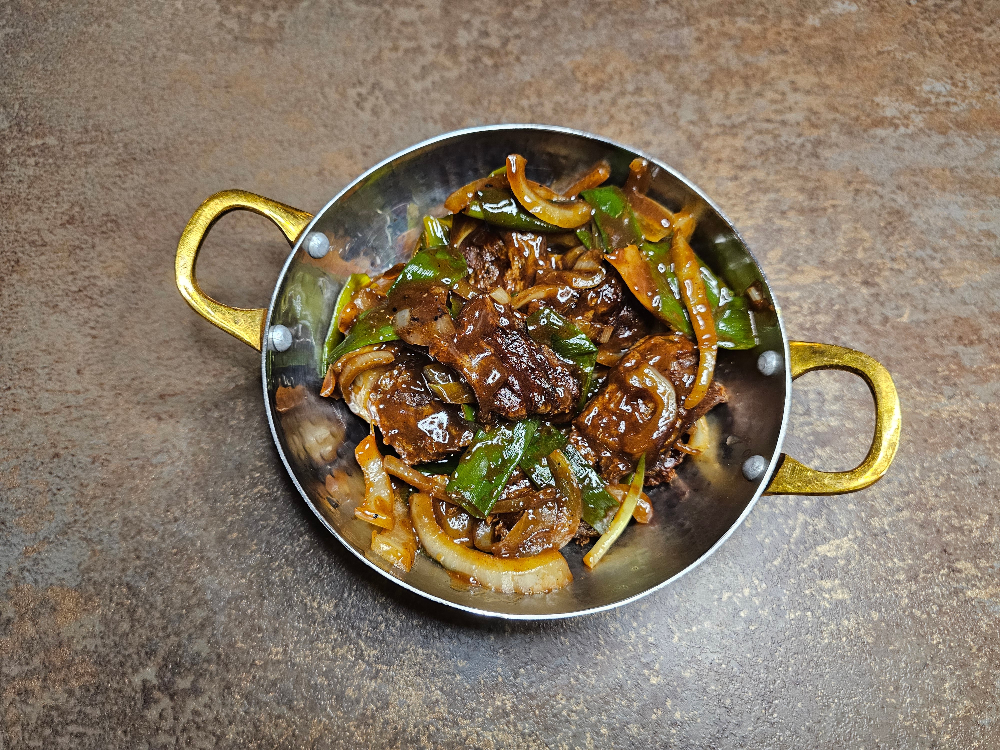 Vegan Lamb With Ginger Spring Onion Sauce