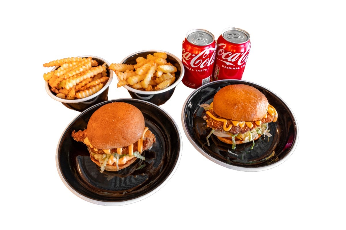 Fried Chicken Sandwich Meal for 2