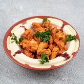 Dry Chicken Homos Dish