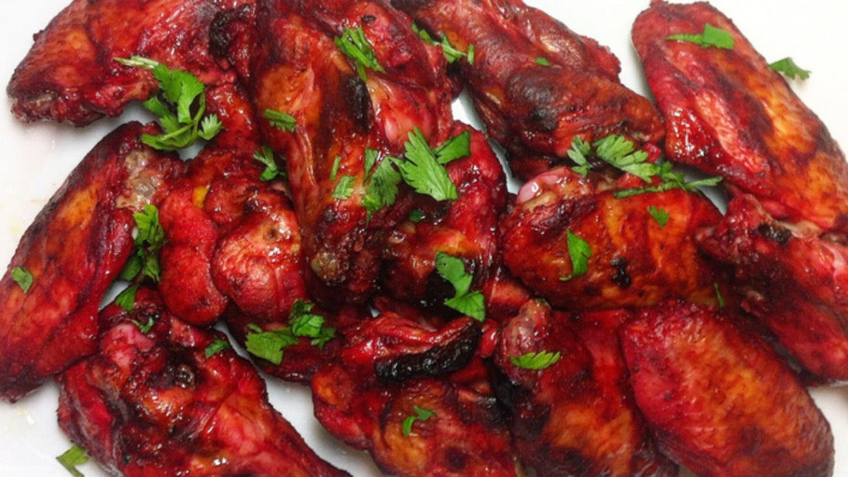 21. Chicken Wings Tandoori Style (6 pcs)