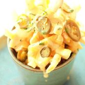 Zesty Jalapeno Cheese Fries