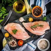 Fresh Boneless 500gm Breast Chicken