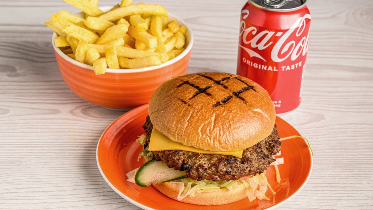 Chicken Grill Burger Meal