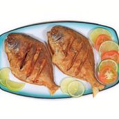 Fried Zubaidi Fish Emirati Style 