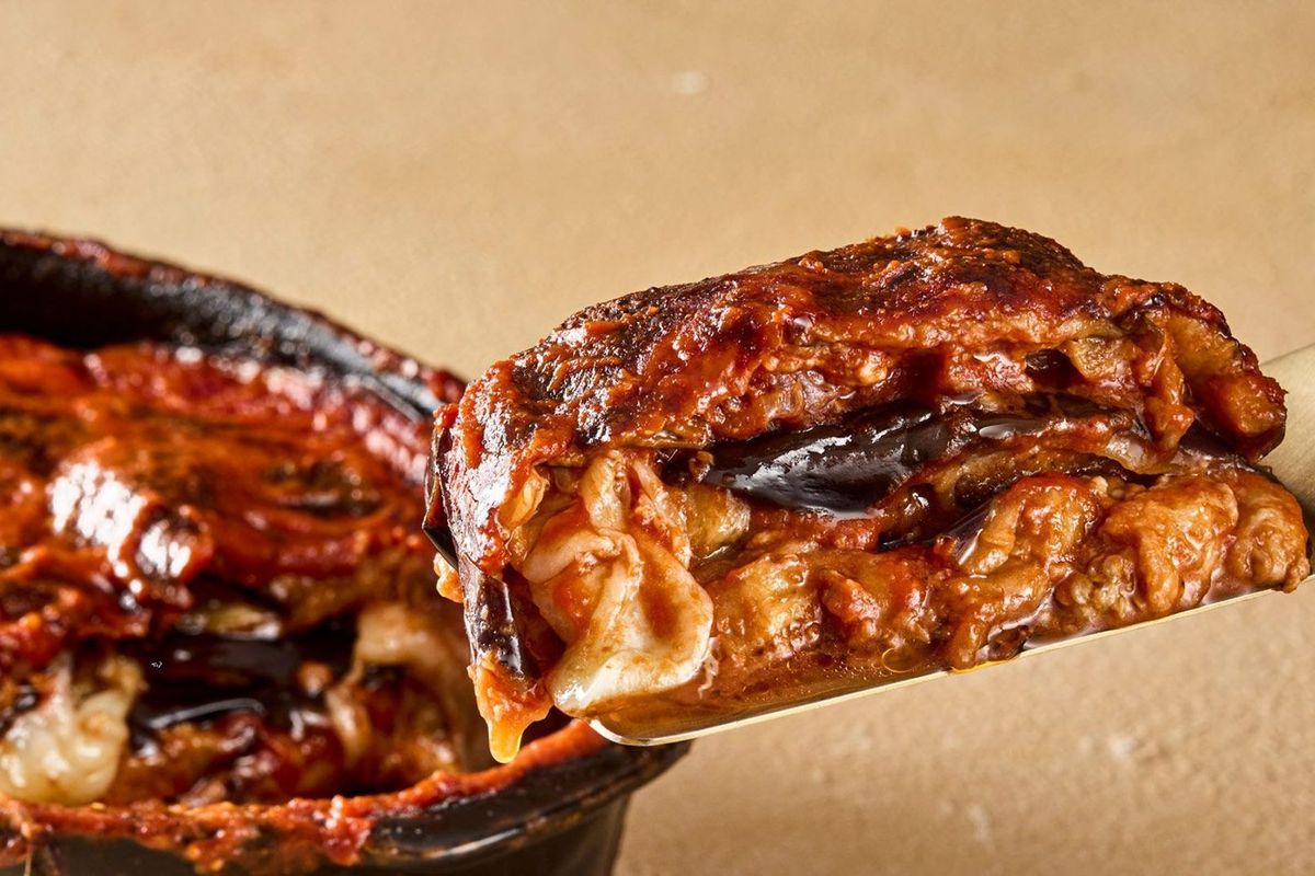 Aubergine parmigiana