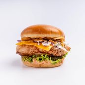 Charcoal Grilled Fighter Burger