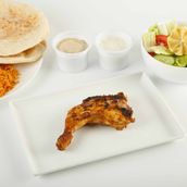 Quarter Charcoal Chicken with Rice