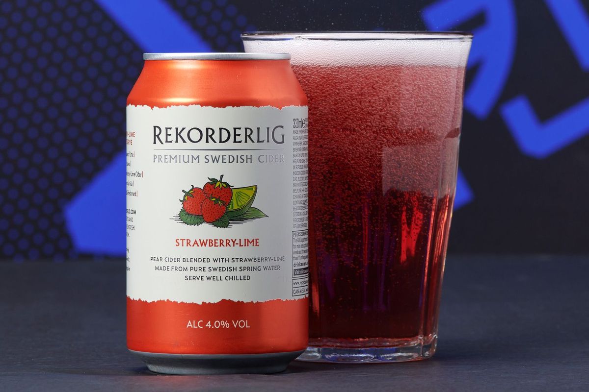 4 x Rekorderlig Strawberry & Lime (330ml)
