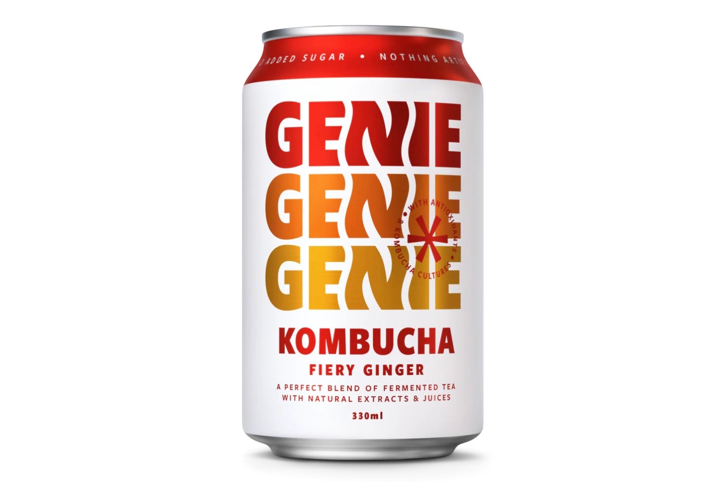 Genie Kombucha - Fiery Ginger