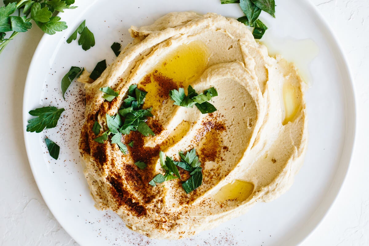 Houmous & Mixed Peppers (Ve)