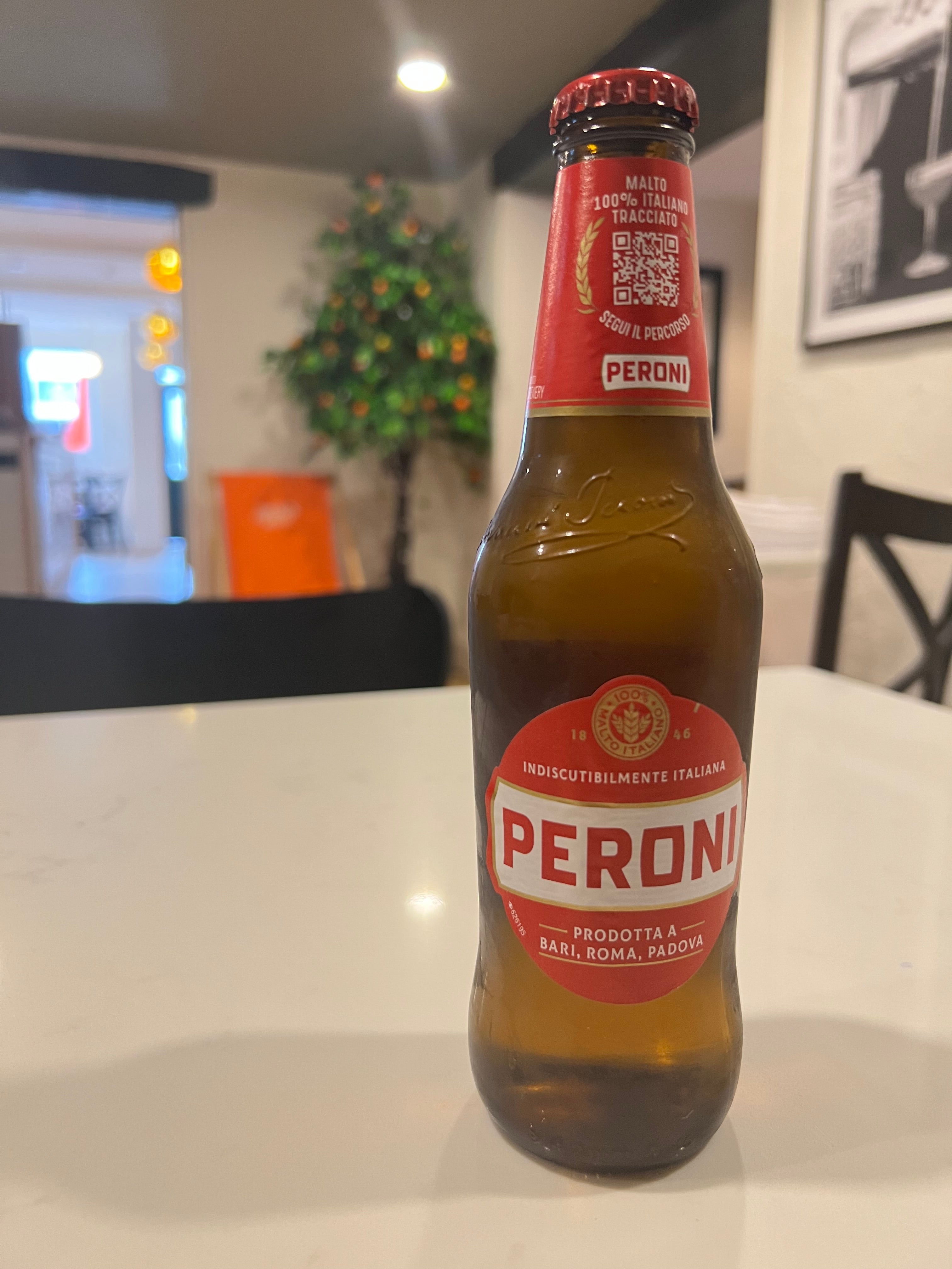 Peroni Red Bottle