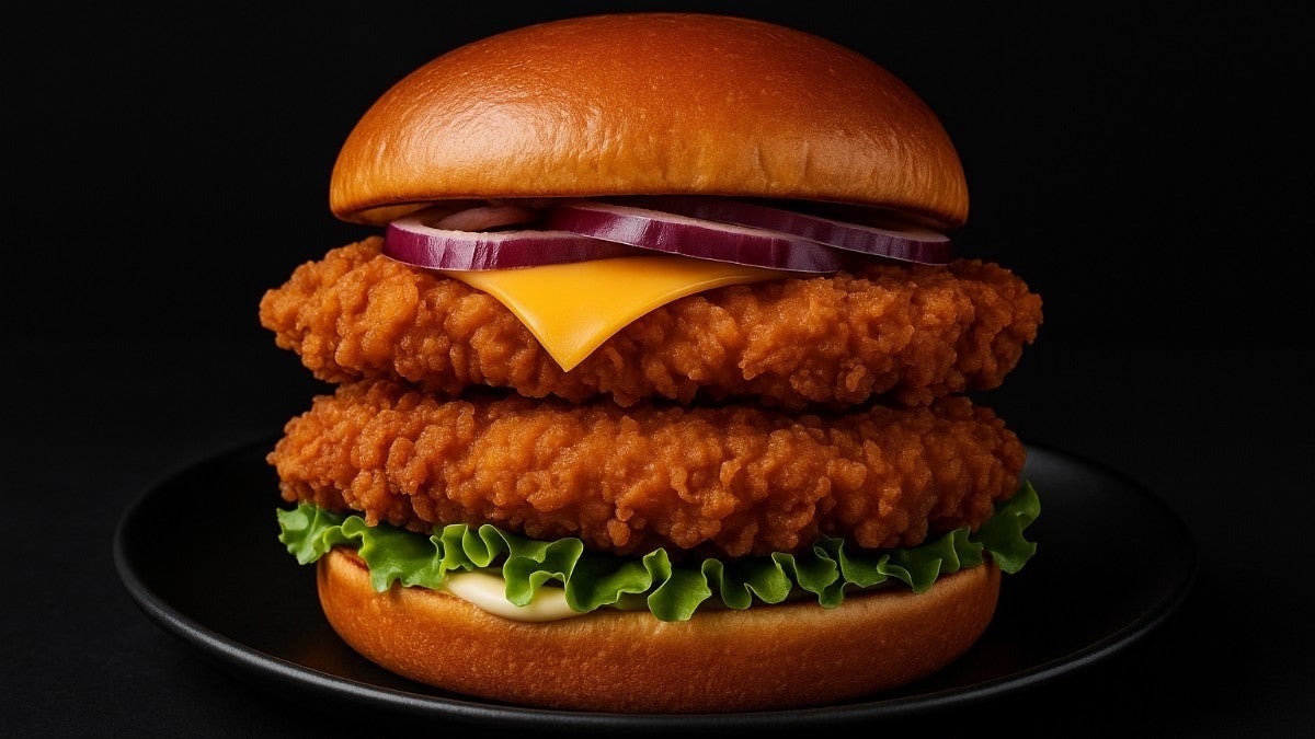 Double Chicken Burger