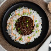 Teriyaki Meat With Rice Bowl