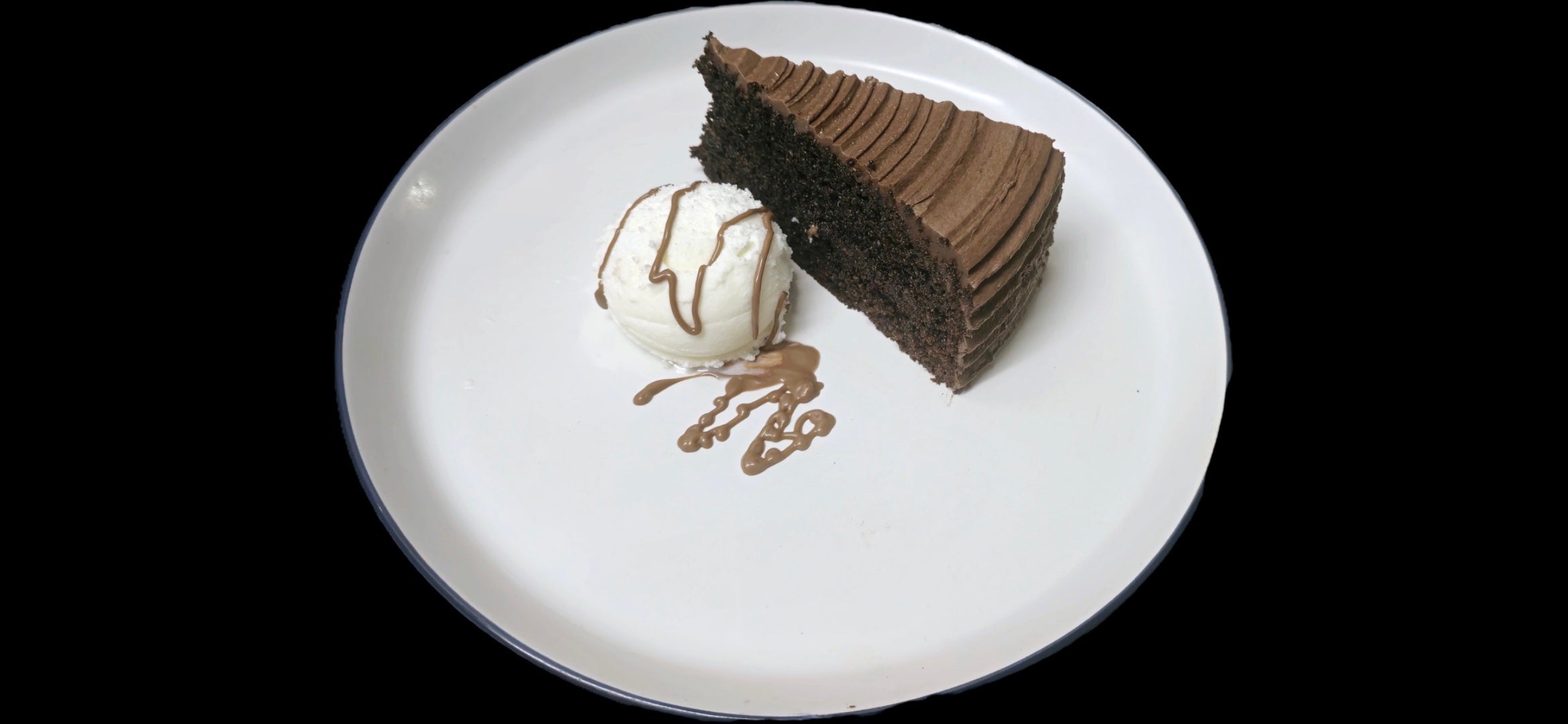 Chocolate Fudge Cake Slice