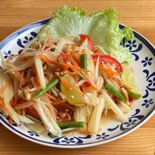 Som Tum Thai Papaya Saladตำไทย