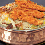 Strips And Rice Biriyani