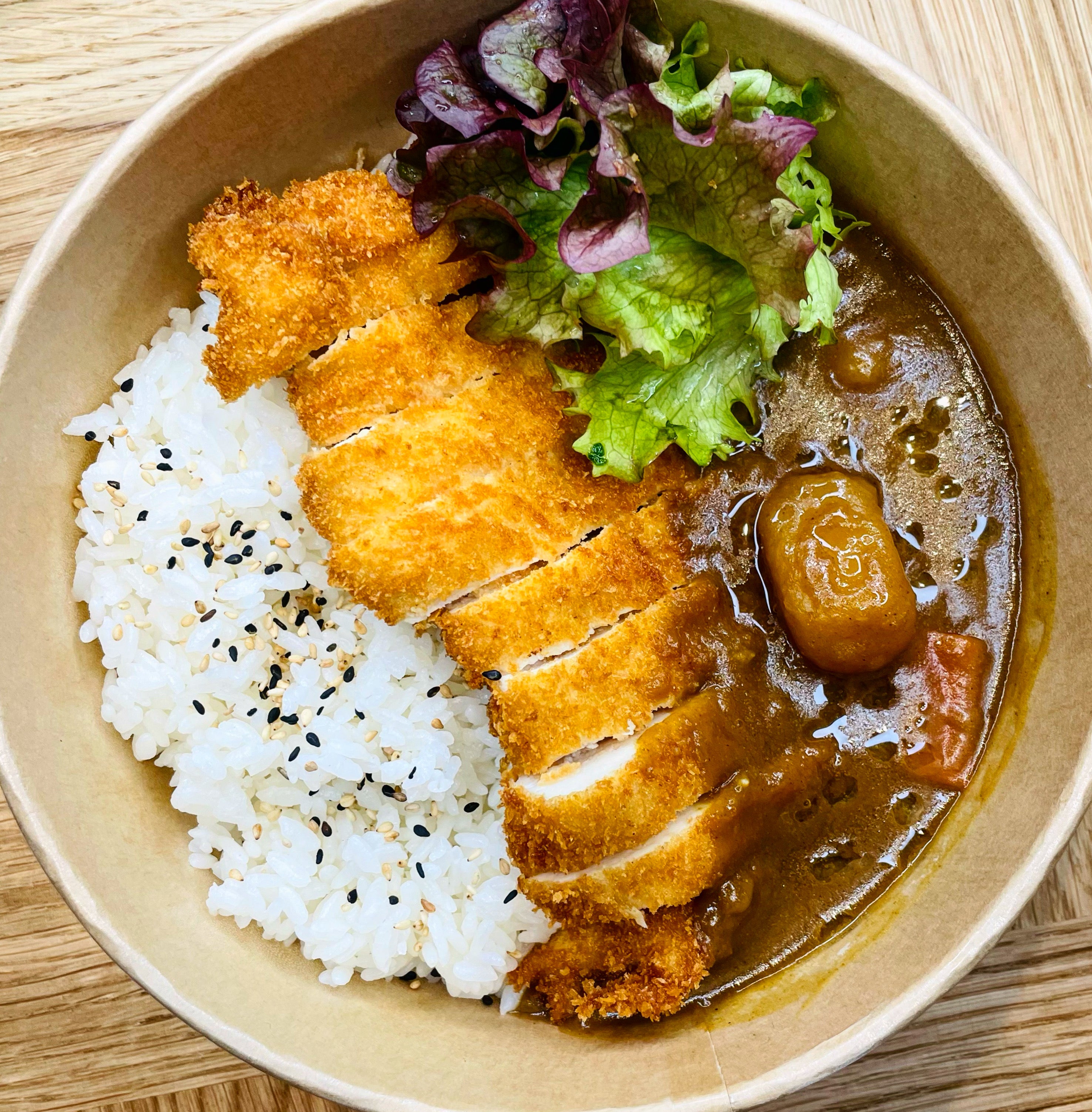 Chicken Katsu curry rice