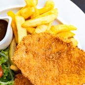 Chicken Schnitzel D,G