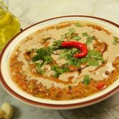 Foul With Tahini