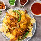 Chicken Majboos For 3 People