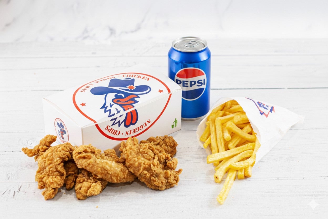Strips Meal (6 Pieces)
