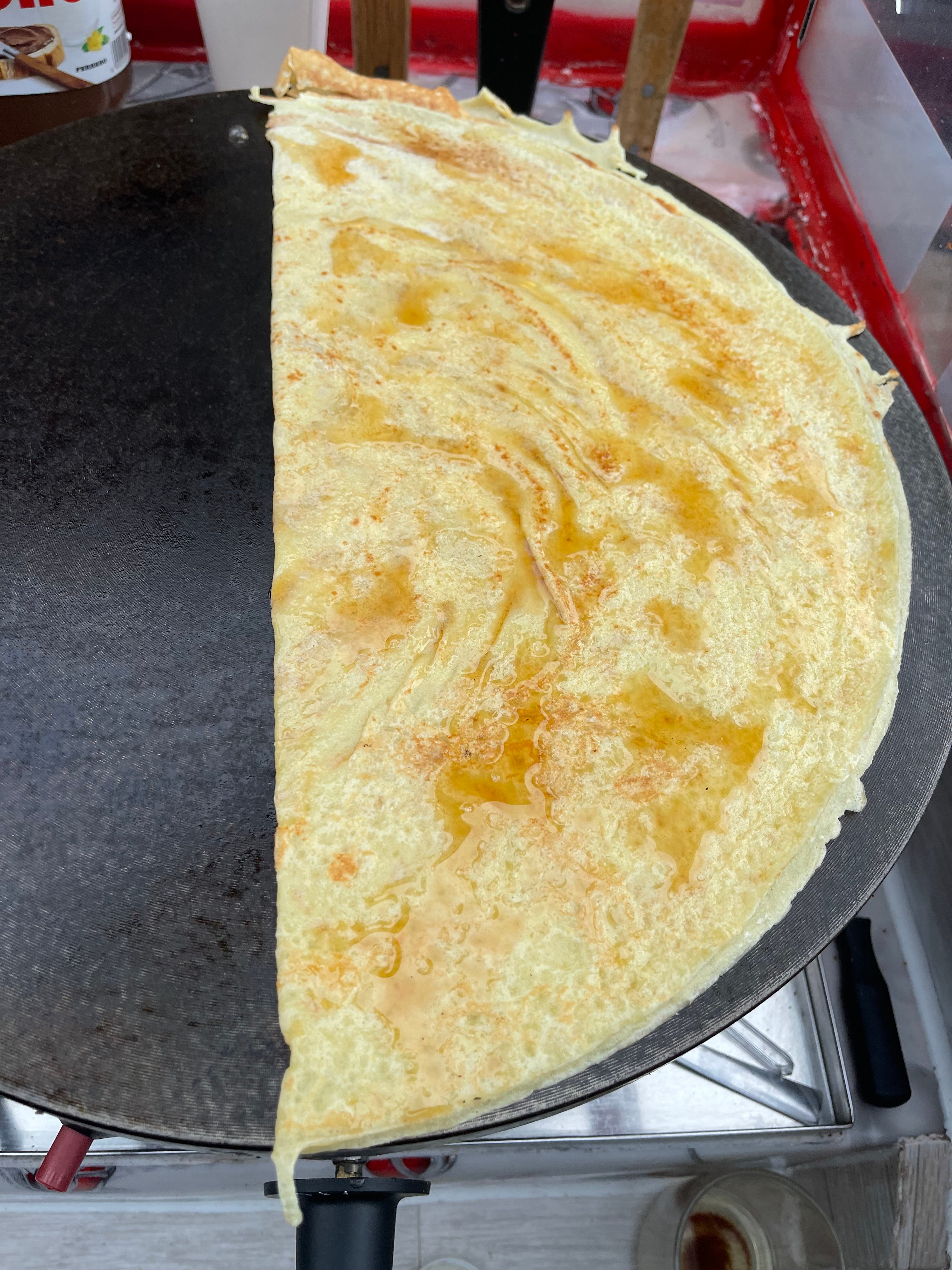Canadian maple Syrup crepe