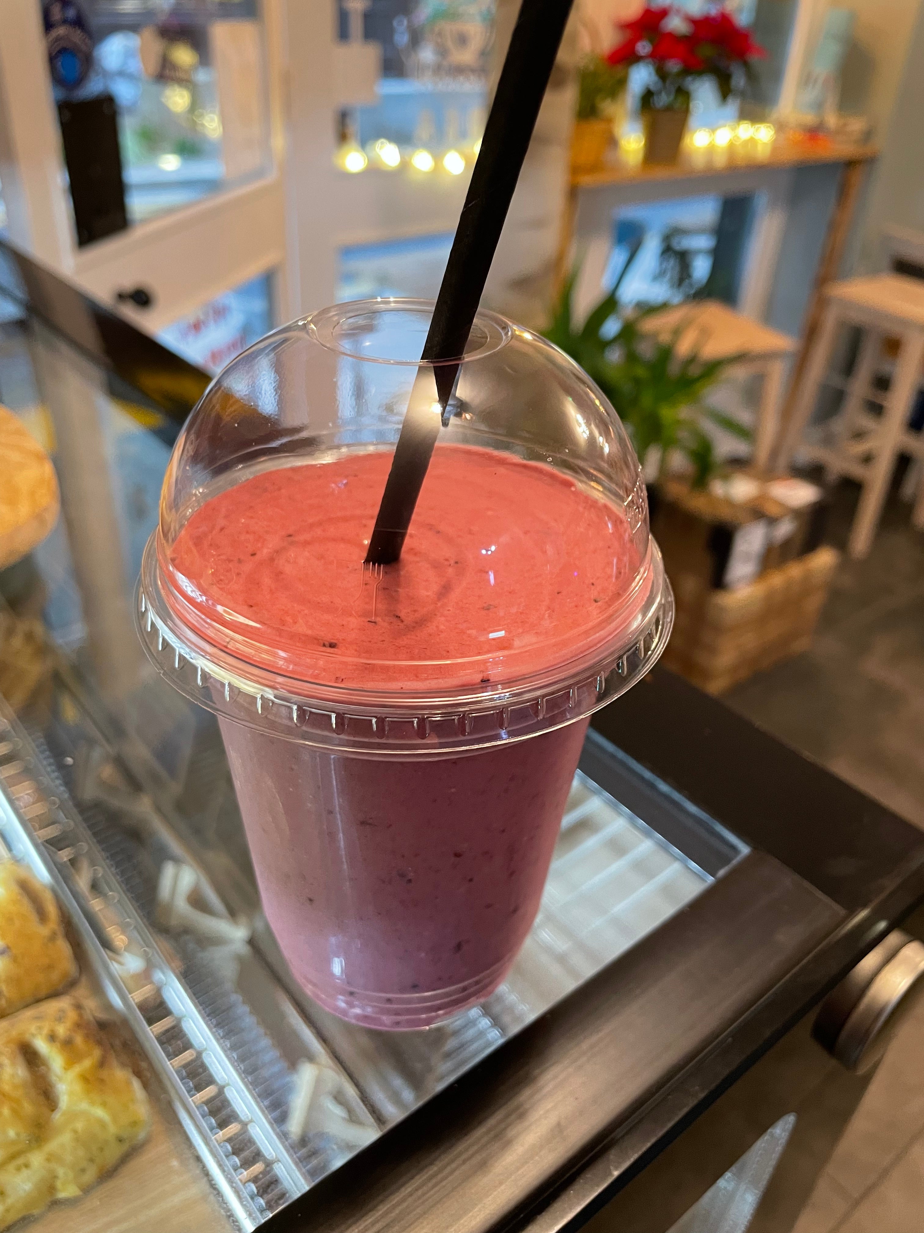 Mixed Berries, Banana and Milk
