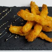 Crispy Fried Tambura Shrimp (5 Pcs)