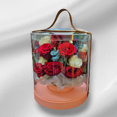 Pink Box With Clear Cover