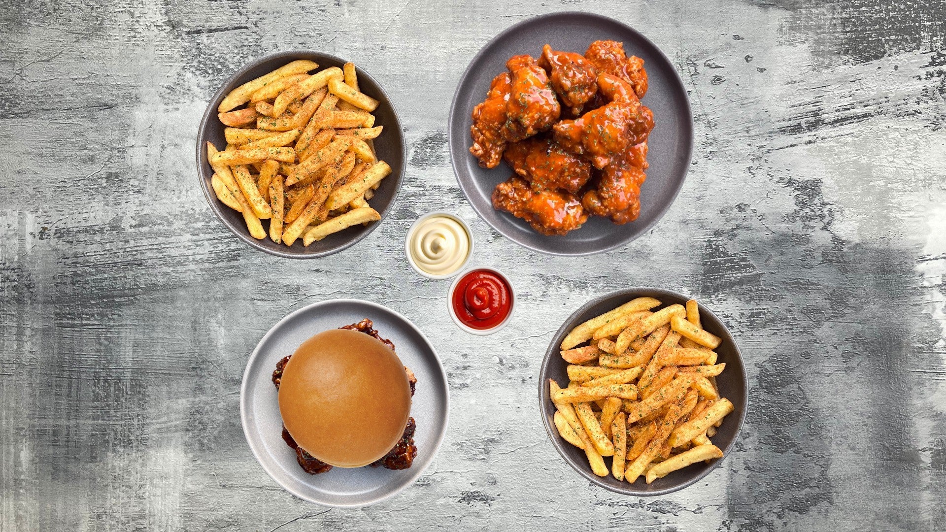 Burger&Wing Duo Feast