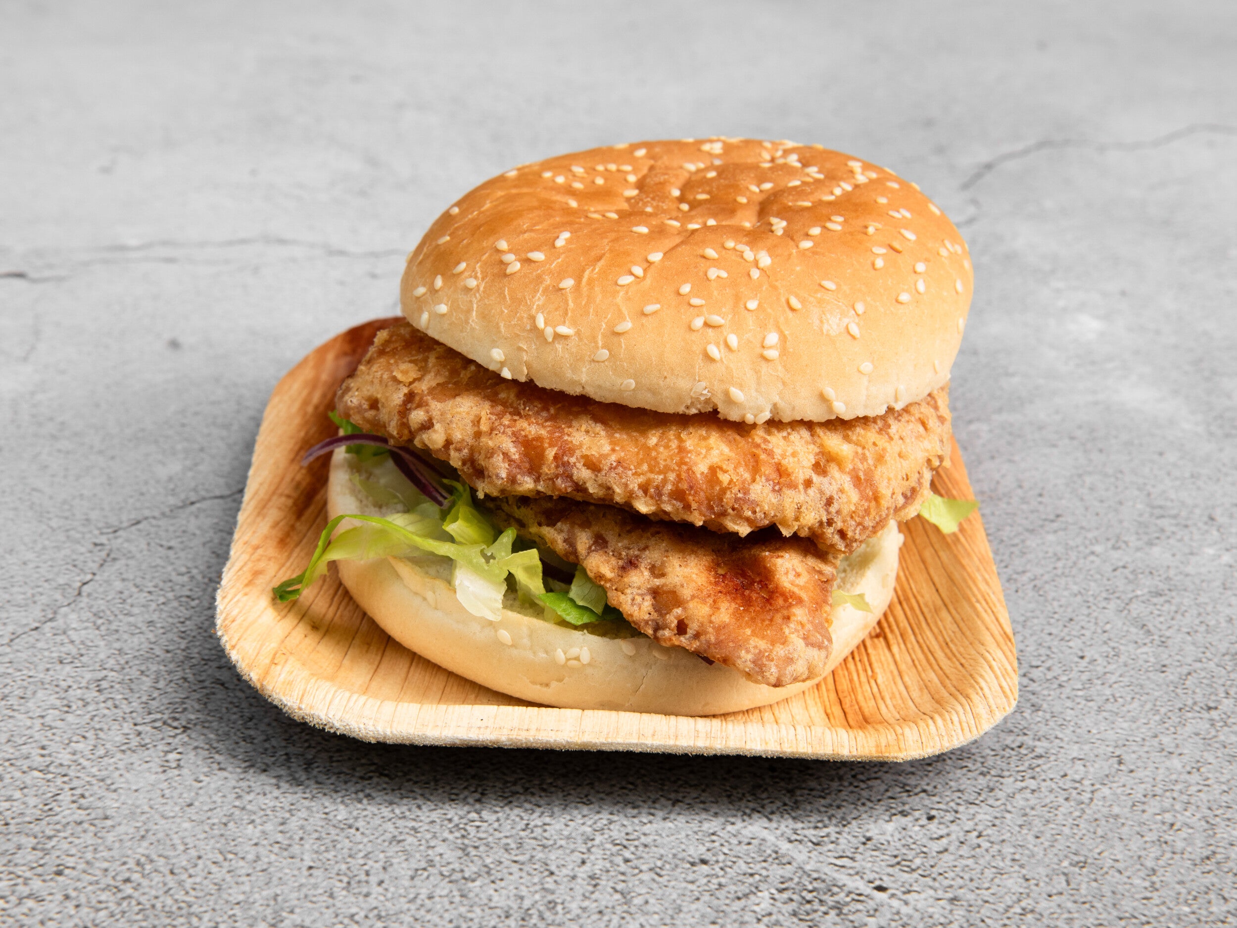 1/2 Chicken Burger