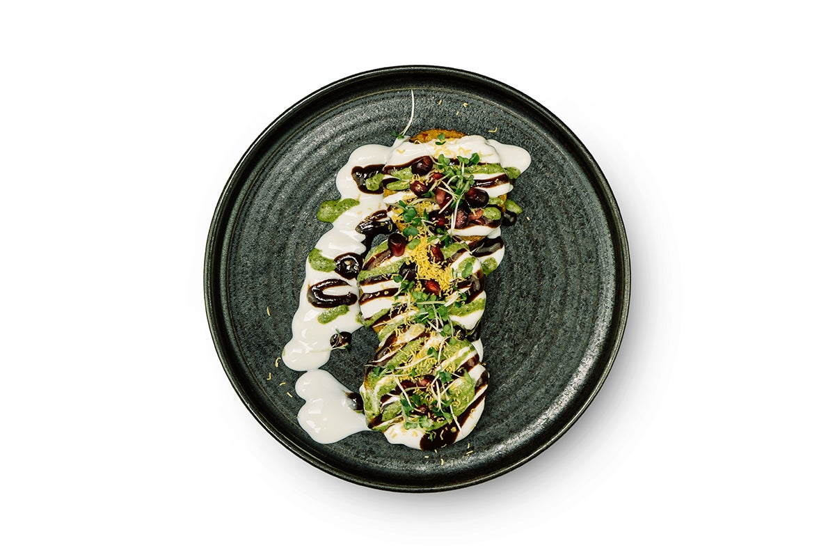 Aloo Tikki Chaat