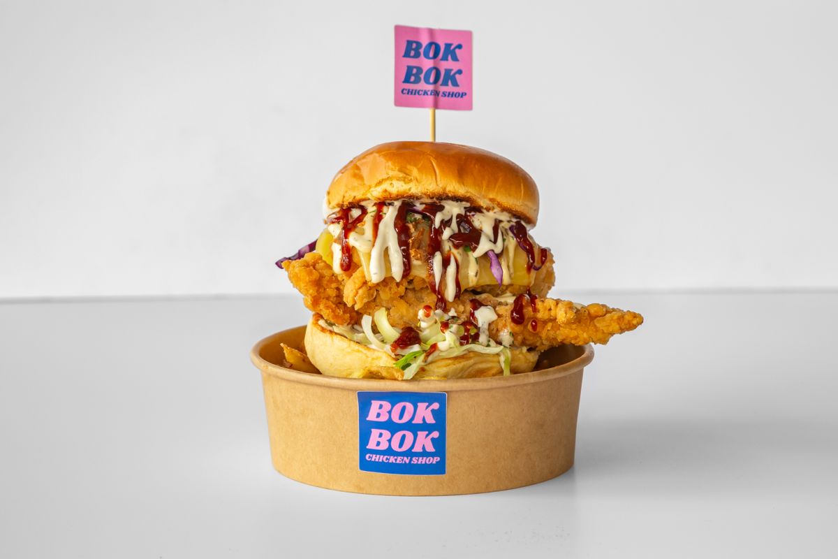BBQ Ranch Burger & Fries
