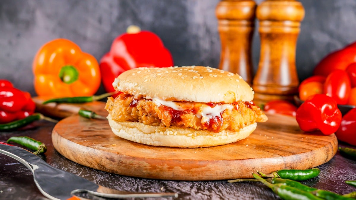 Southern Fried Chicken Burger
