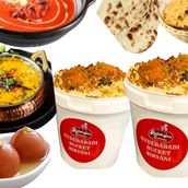 Hyderabab Chicken Biryani With Butter Chicken Family Pack 